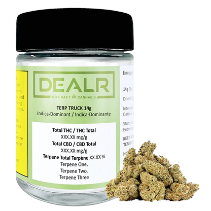 DEALR 14 g Terp Truck Flower
