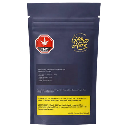 Grown Here Farms 7 g Certified Organic CBD Flower Flower