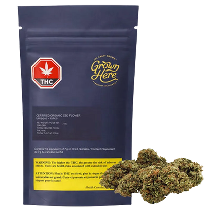 Grown Here Farms 7 g Certified Organic CBD Flower Flower