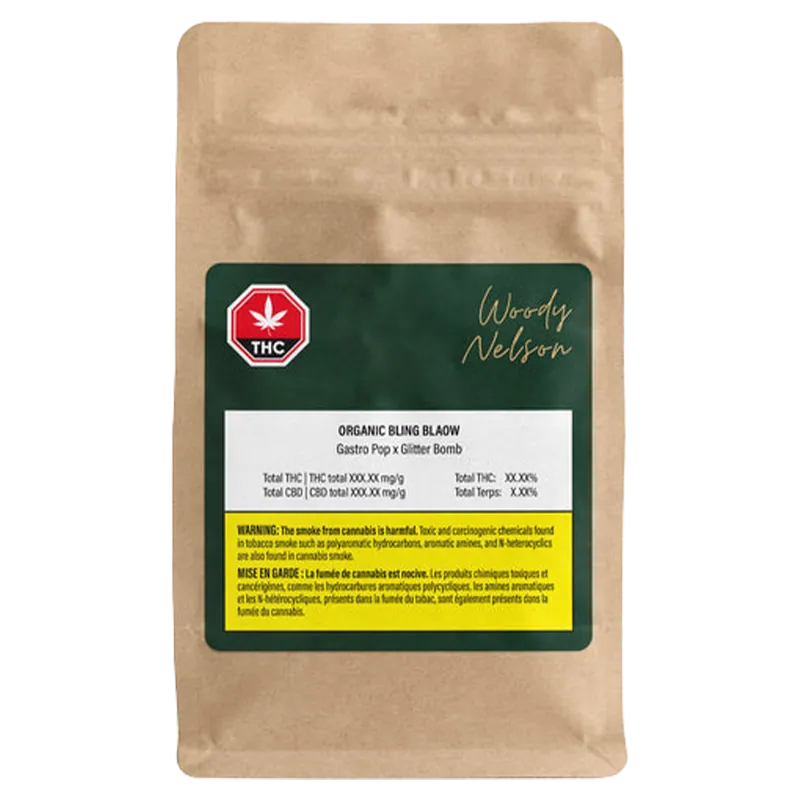 Woody Nelson 7 g Organic Bling Blaow Craft Flower Flower