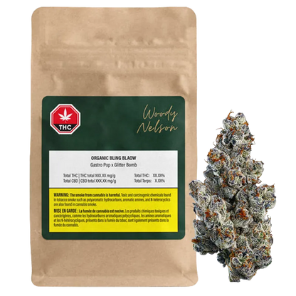 Woody Nelson 7 g Organic Bling Blaow Craft Flower Flower