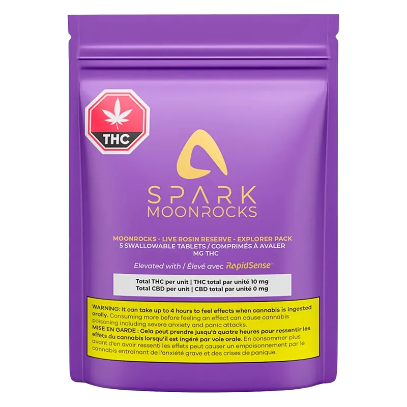 Aspire 5 caps SPARK THC Moonrocks Live Rosin Reserve Oils & Caps