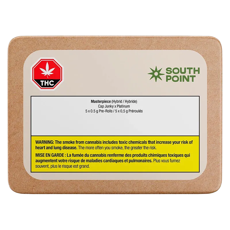 South Point 2.5 g Masterpiece PR 5 x 0.5 g Pre-Rolls