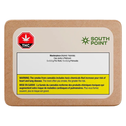 South Point 2.5 g Masterpiece PR 5 x 0.5 g Pre-Rolls