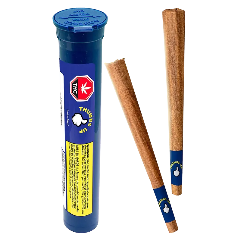 Thumbs Up 2 g Indica Blunt PR 2 x 1 g Pre-Rolls