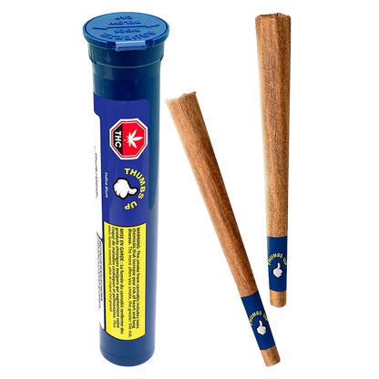 Thumbs Up 2 g Indica Blunt PR 2 x 1 g Pre-Rolls