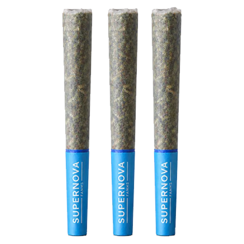 Supernova Farms 1.5 g Kushzilla PR 3 x 0.5 g Pre-Rolls