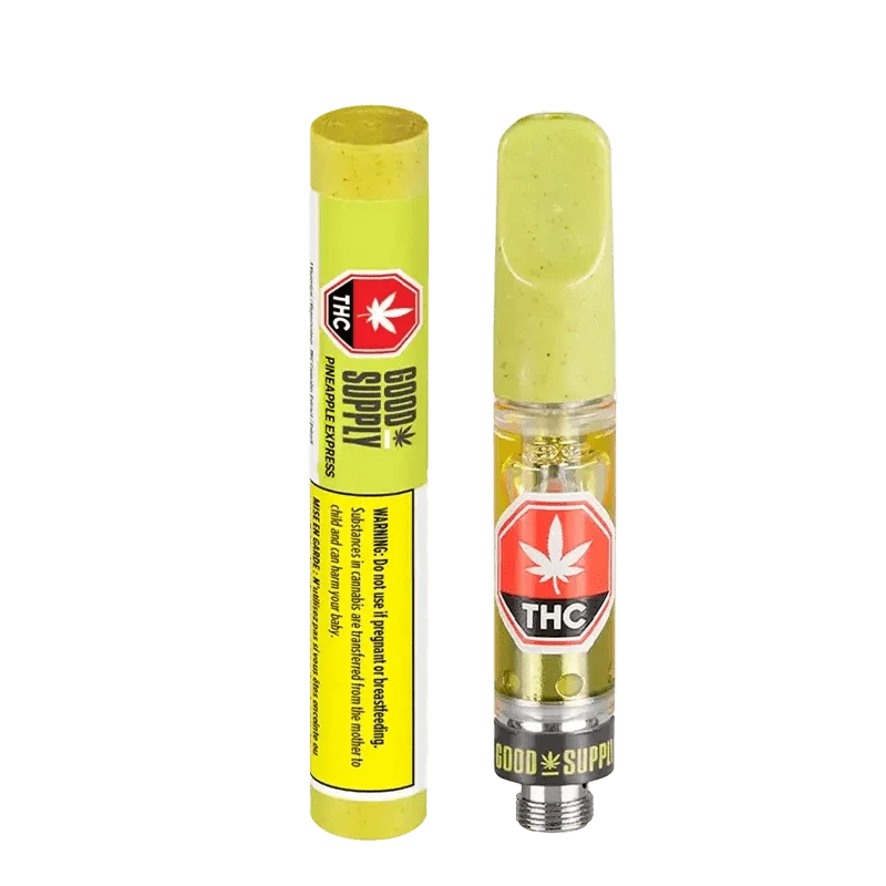 Good Supply Pineapple Express Vape Cartridge 1g: Lowest Price | Canna Cabana Good Supply Pineapple Express Vape Cartridge 1g: Lowest Price | Canna Cabana
