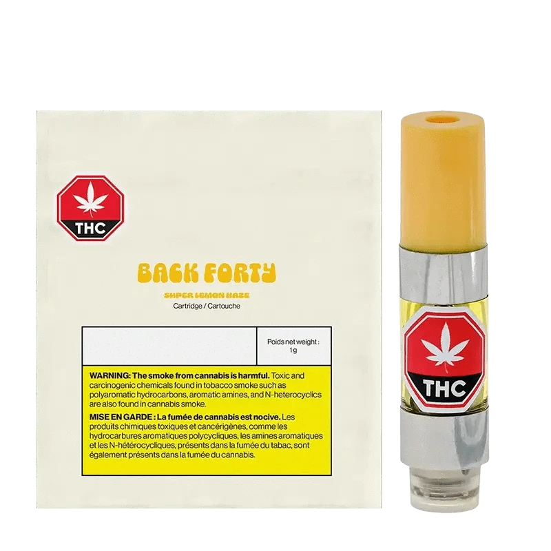 Back Forty Super Lemon Haze Vape Cartridge | Canna Cabana: Lowest Price | Canna Cabana Back Forty Super Lemon Haze Vape Cartridge | Canna Cabana: Lowest Price | Canna Cabana