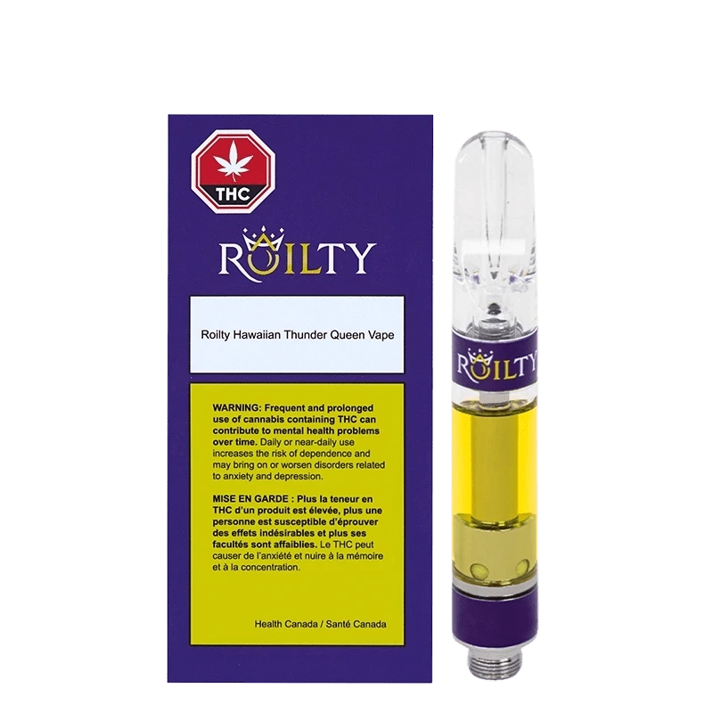 Roilty Hawaiian Thunder Queen Vape Cartridge Terpenes: Lowest Price | Canna  Cabana