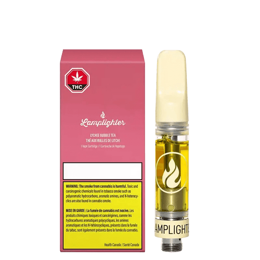 Lamplighter 1 g Lychee Bubble Tea Vape Catridge Vapes