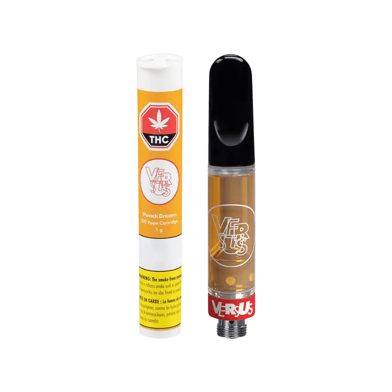 Versus Peach Dream Hybrid 1G Vape Cartridge | Canna Cabana: Lowest Price | Canna Cabana Versus Peach Dream Hybrid 1G Vape Cartridge | Canna Cabana: Lowest Price | Canna Cabana
