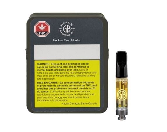 Greybeard 1 g Live Resin Carts