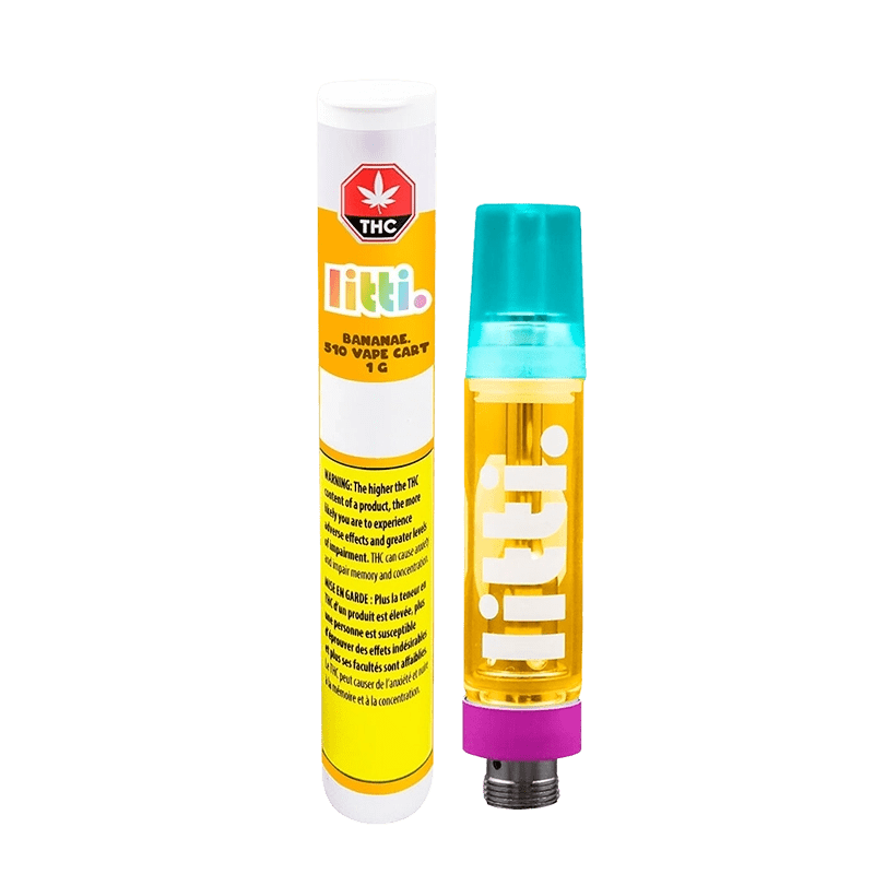 LITTI 1 g Banaenae Vape Cartridge 510 Carts