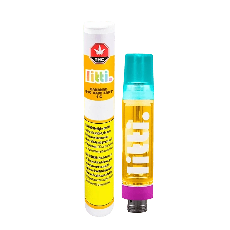 LITTI Banaenae Vape Cartridge - Juicy Fruit Flavor: Lowest Price