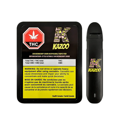 Kazoo Suckerberry Sour Disposable Vape - Canna Cabana Online: Lowest Price | Canna Cabana Kazoo Suckerberry Sour Disposable Vape - Canna Cabana Online: Lowest Price | Canna Cabana
