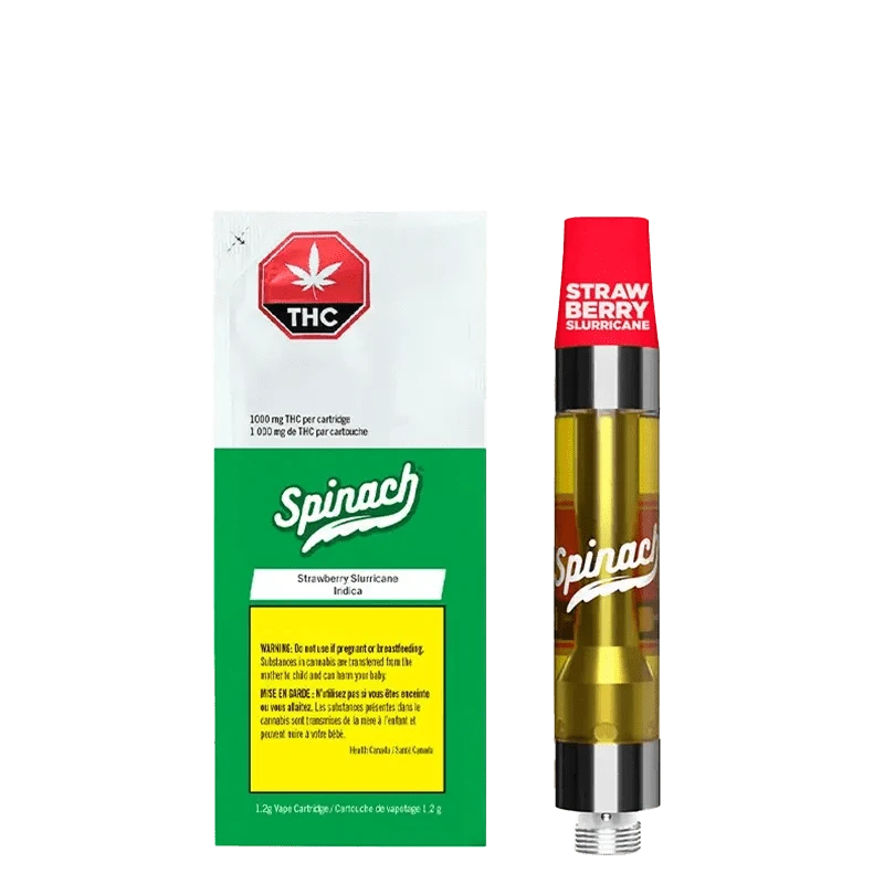Spinach Strawberry Slurricane Vape Cartridge For Sale: Lowest Price | Canna Cabana Spinach Strawberry Slurricane Vape Cartridge For Sale: Lowest Price | Canna Cabana