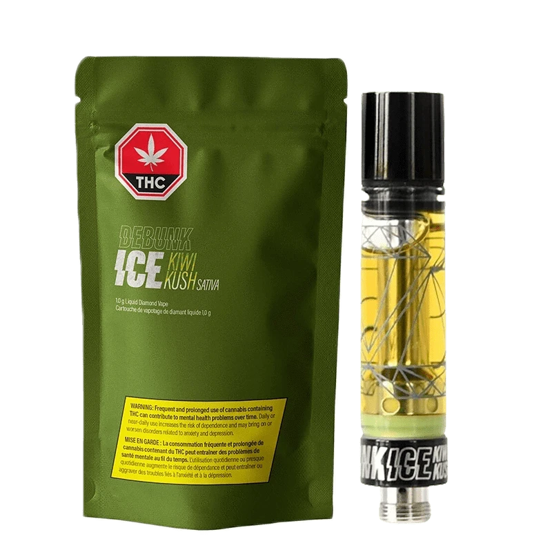 Debunk Kiwi Kush Liquid Diamonds Vape Cartridge: Lowest Price | Canna Cabana