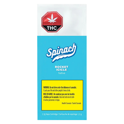 Spinach 1.2 g Spinach Rocket Icicle Vape Cartridge CO2 Extract Vapes