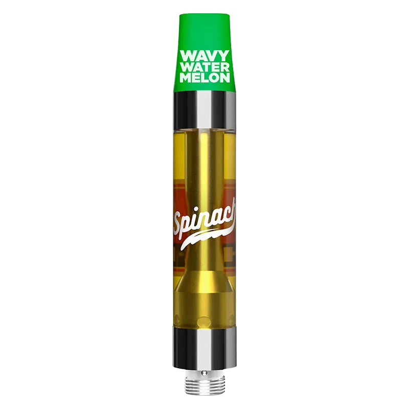 Spinach 1.2 g Spinach Wavy Watermelon 1.2g CO2 Vape Cartridge 510 Carts