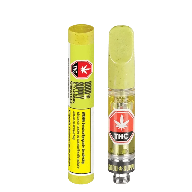 Good Supply Blue Raspberry Hybrid Vape Cartridge 1g: Lowest Price | Canna  Cabana