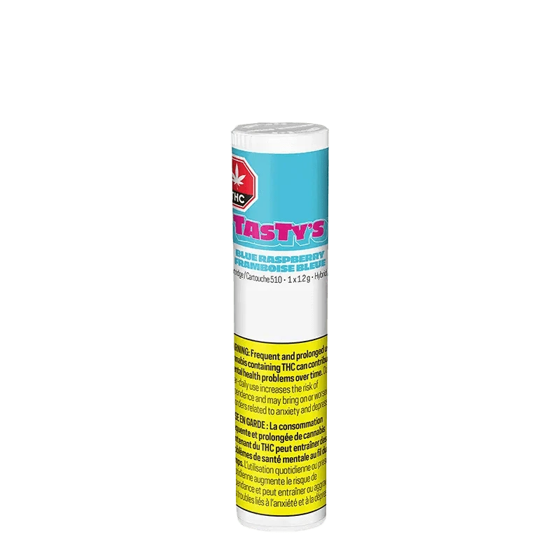 Tasty's Blue Raspberry Hybrid 1.2g Vape Cartridge: Lowest Price | Canna Cabana Tasty's Blue Raspberry Hybrid 1.2g Vape Cartridge: Lowest Price | Canna Cabana