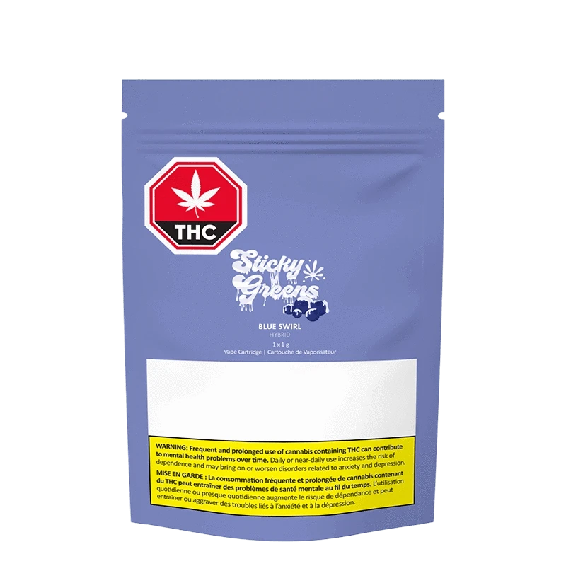 Sticky Greens Blue Swirl Vape Cartridge | Canna Cabana: Lowest Price | Canna Cabana Sticky Greens Blue Swirl Vape Cartridge | Canna Cabana: Lowest Price | Canna Cabana
