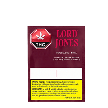 Lord Jones 1g Vape-Cartridge 510