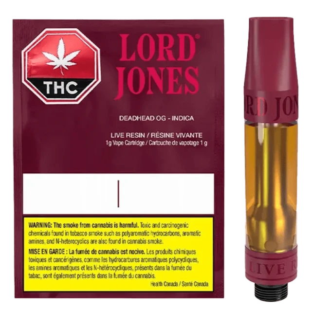 Lord Jones 1g Vape-Cartridge 510