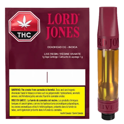 Lord Jones 1g Vape-Cartridge 510