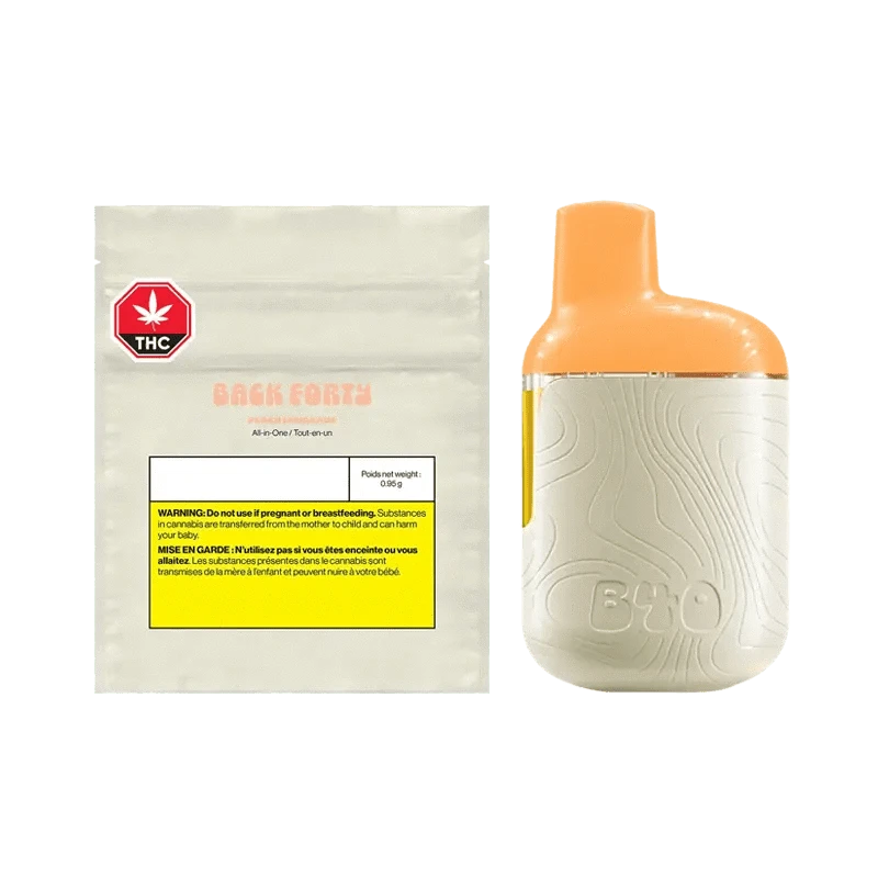 Cannabiotix Disposable Vape Pen Back Forty Peach Lemonade 0.95g Disposable Vape Pen: Lowest Price THE Cannabiotix Disposable Vape Pen Back Forty Peach Lemonade 0.95g Disposable Vape Pen: Lowest Price THE