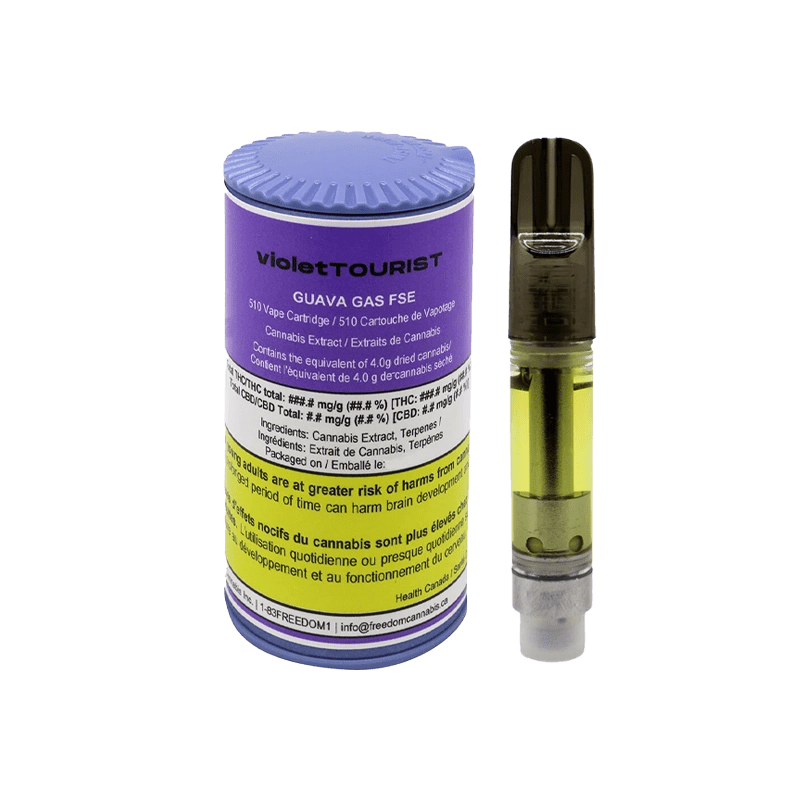 Violet Tourist 1 g Live Resin Carts