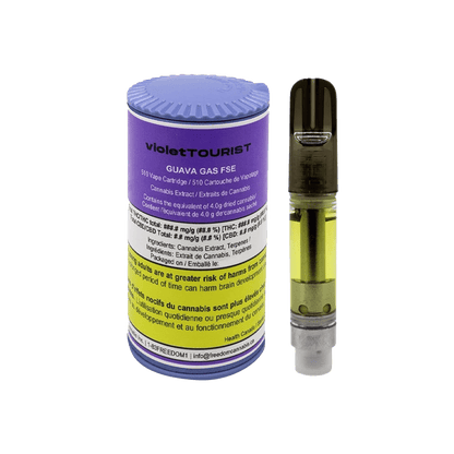 Violet Tourist 1 g Live Resin Carts