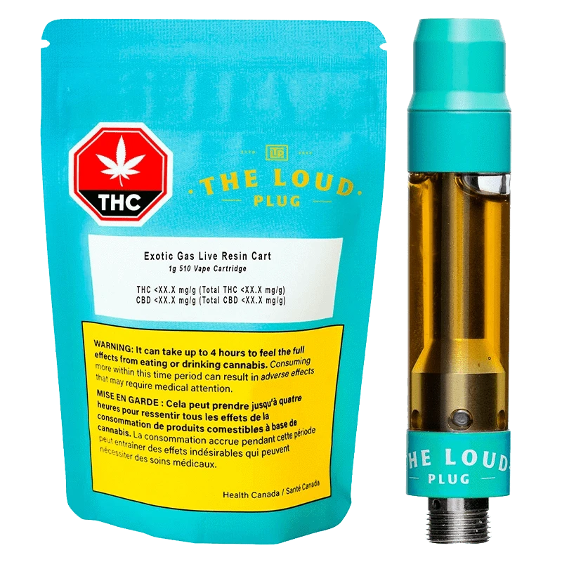 The Loud Plug 1 g Exotic Gas High Potency Live Resin Vape | Canna Cabana Live Resin Carts