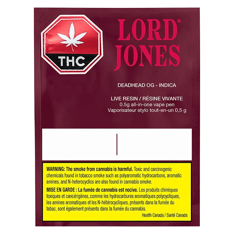 Lord Jones 0.5 g Disposables