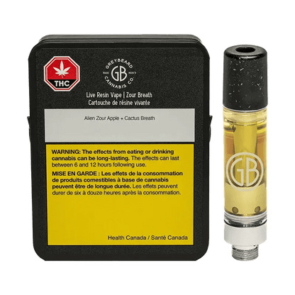 Greybeard 1 g Live Resin Carts