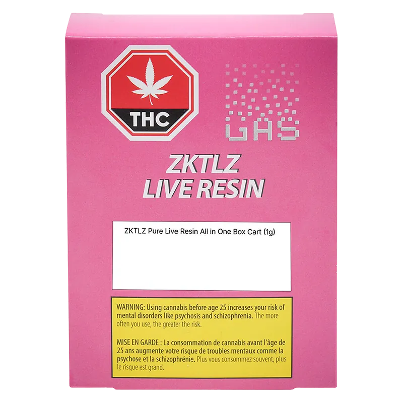Vortex ZKTLZ Live Resin Disposable Vape Pens | Canna Cabana