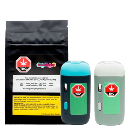 All-in-One 1g Live Rosin Distillate Wild Watermelon Vape Pen: Lowest Price | Canna Cabana All-in-One 1g Live Rosin Distillate Wild Watermelon Vape Pen: Lowest Price | Canna Cabana