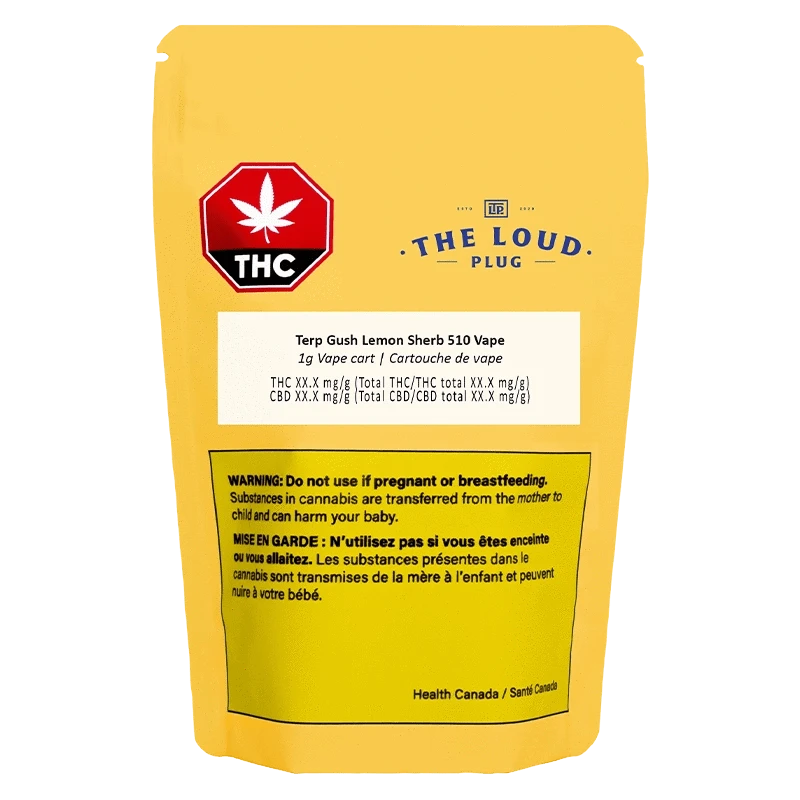 Terp Gush 1 g Terp Gush Lemon Fantasy Live Resin Vape | Canna Cabana Live Resin Carts