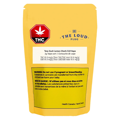 Terp Gush 1 g Terp Gush Lemon Fantasy Live Resin Vape | Canna Cabana Live Resin Carts