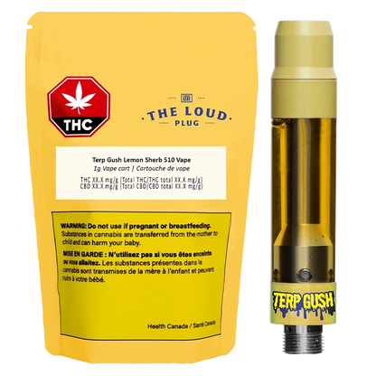 Terp Gush 1 g Terp Gush Lemon Fantasy Live Resin Vape | Canna Cabana Live Resin Carts
