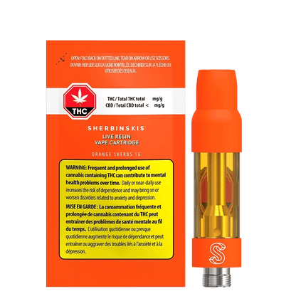 Sherbinskis 1 g Live Resin Carts