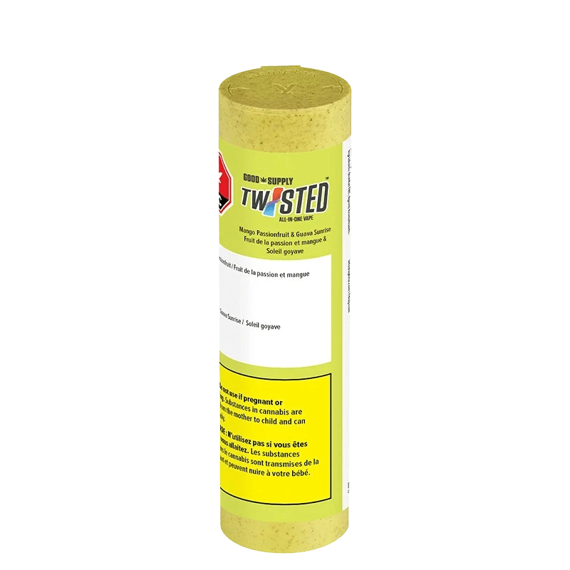 Good Supply Twisted Mango 1000mg Disposable Vape: Lowest Price | Canna Cabana Good Supply Twisted Mango 1000mg Disposable Vape: Lowest Price | Canna Cabana