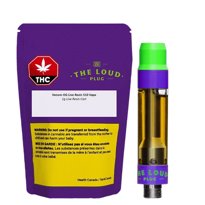 The Loud Plug Venom OG Live Resin Vape Cartridge: Lowest Price | Canna Cabana The Loud Plug Venom OG Live Resin Vape Cartridge: Lowest Price | Canna Cabana