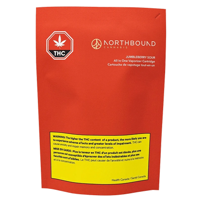 Northbound Cannabis 1 g Northbound Cannabis MPL Jumbleberry Sour Sativa 1g 510 Carts
