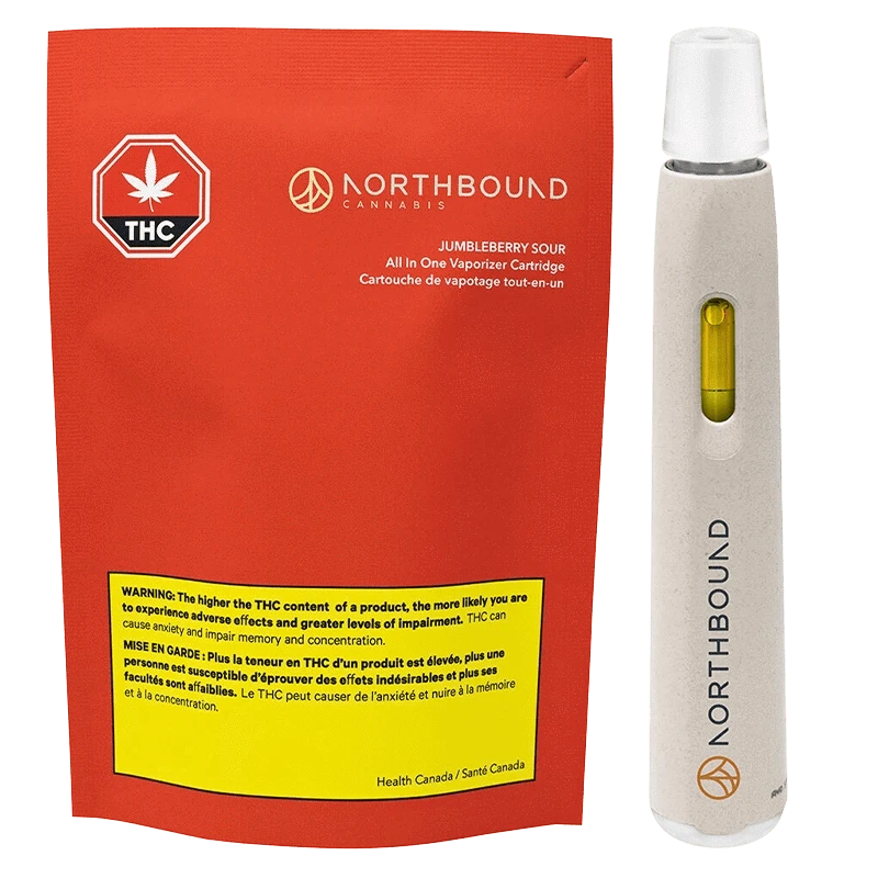 Northbound Cannabis 1 g Northbound Cannabis MPL Jumbleberry Sour Sativa 1g 510 Carts