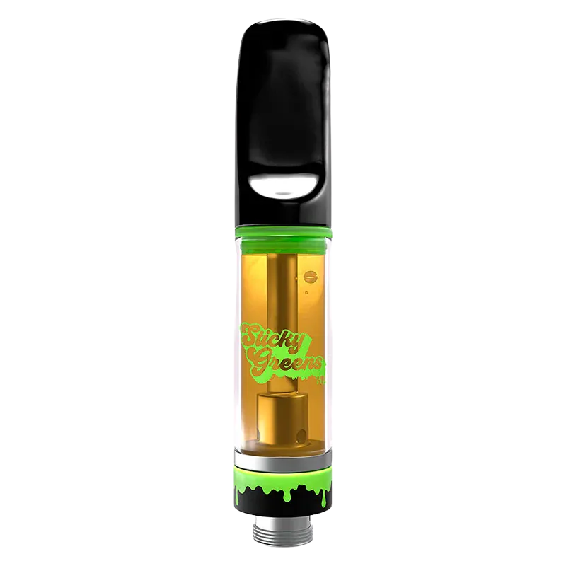 Sticky Greens 1 g Sticky Greens Red Razzleberry Liquid Diamond Vape Cartridge Liquid Diamond Carts