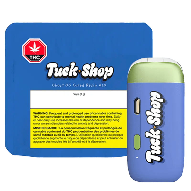 Tuck Shop 1 g Ghost OG Pure Cured Resin Disposable Vape Disposables