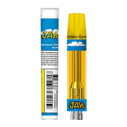 JAYS 0.95 g High Potency 92+ Macchiato Gold Vape Cartridge Vapes