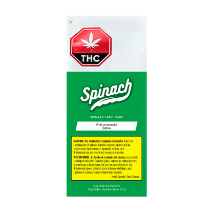 Spinach 0.5 g Pink Lemonade AIO Disposable Vape Vapes